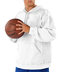 1454 Badger Adult BT5 Performance Fleece Poly Hoodie White