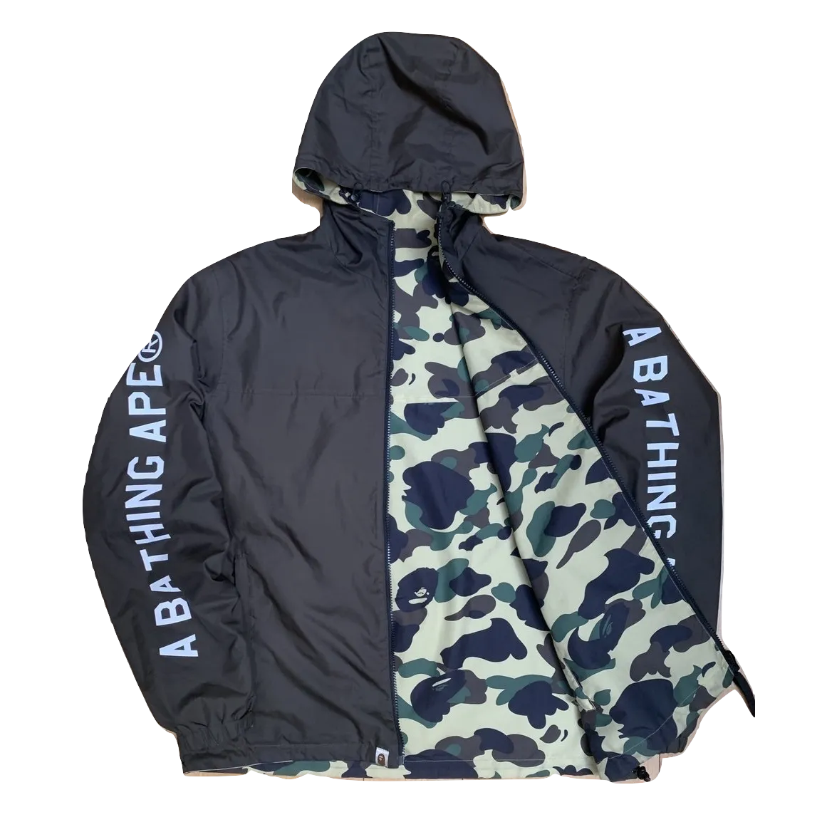A Bathing Ape 1st Camo Reversible Jacket - Brown/Yellow Camo