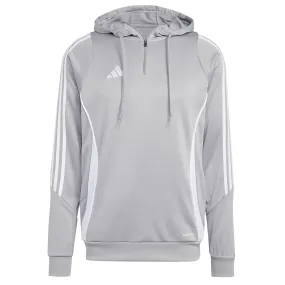 adidas Tiro 24 Training Hoodie - Adult - Team Mid Grey