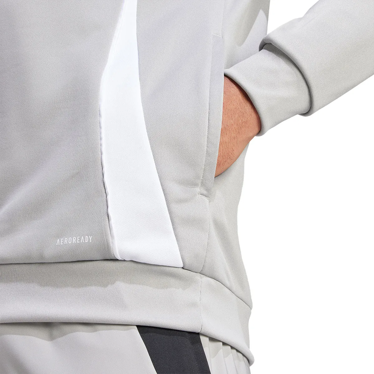 adidas Tiro 24 Training Hoodie - Adult - Team Mid Grey