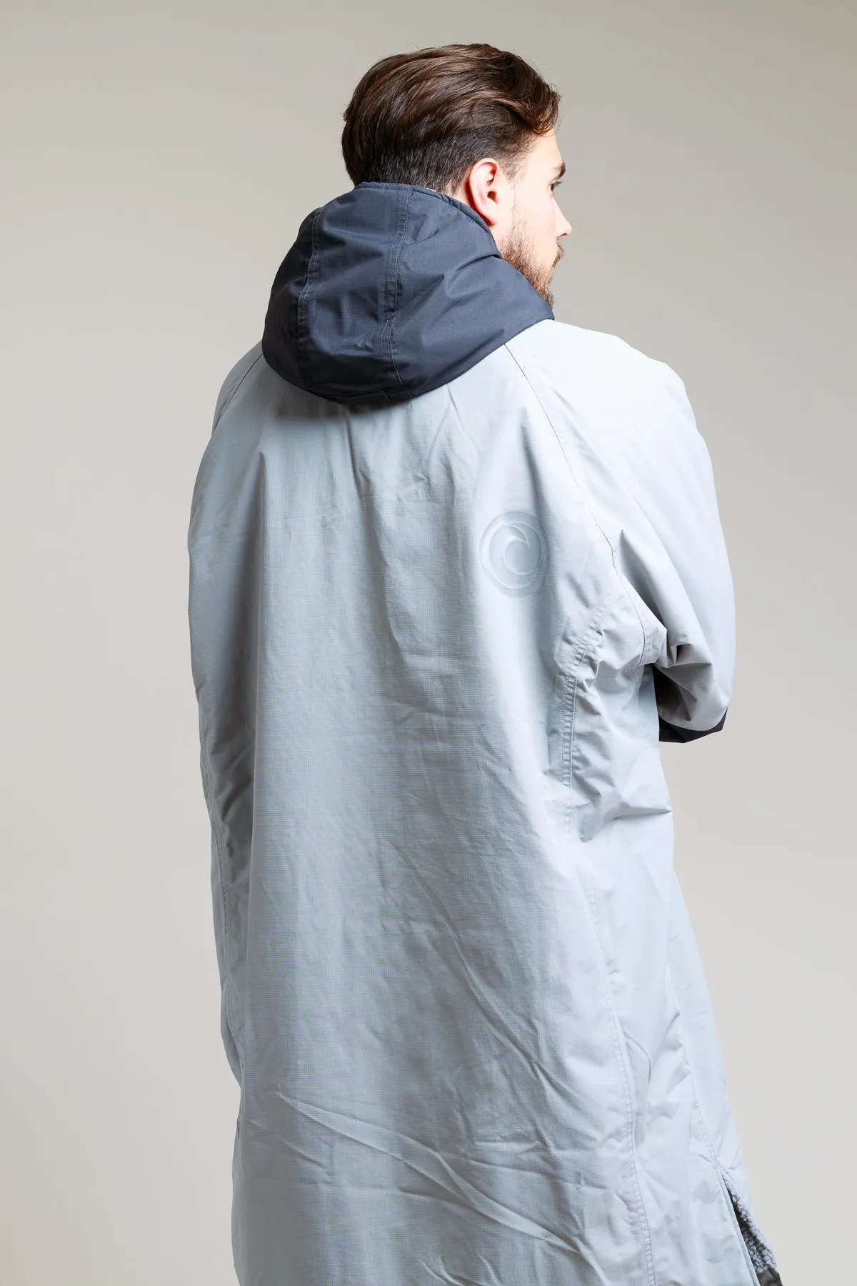 Adults Hard Shell Robe - Steel Grey