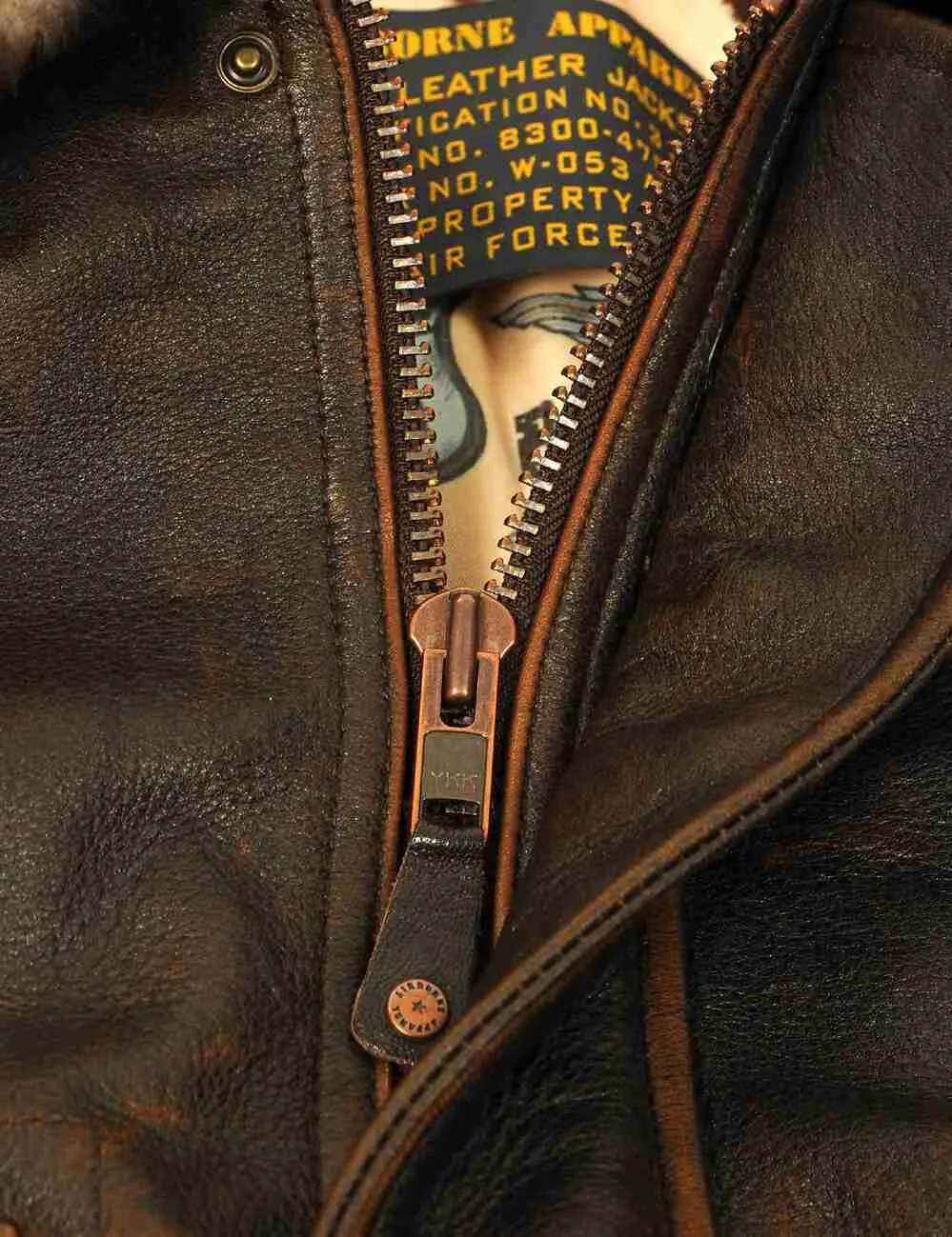 Arizona Route 66 Vintage Leather Jacket Art. 401