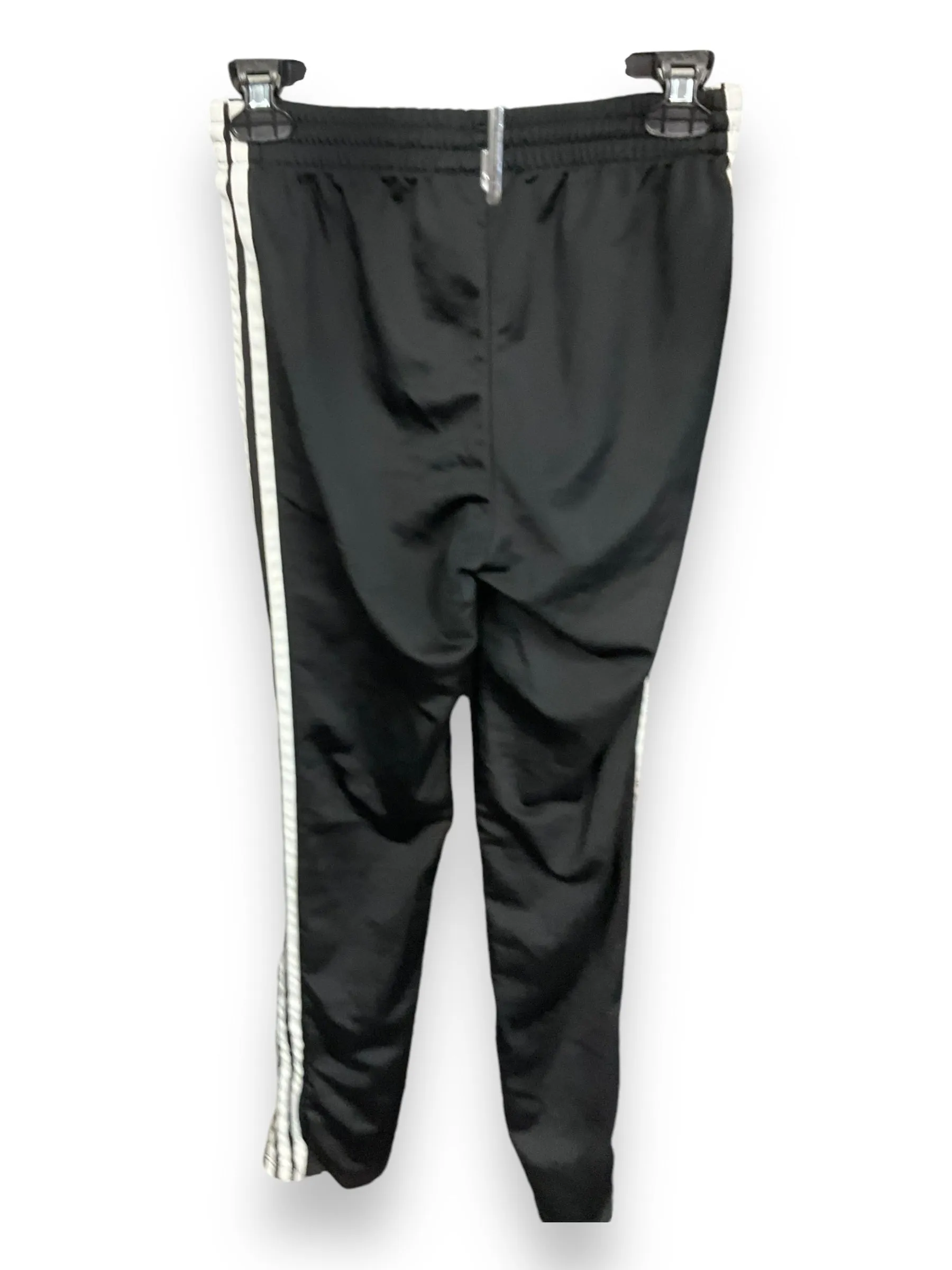 Athletic Pants By Adidas In Black & White, Size: Xs