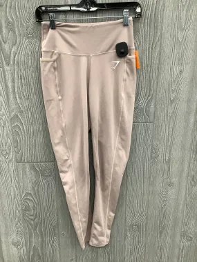 Athletic Pants By Gym Shark In Taupe, Size: S