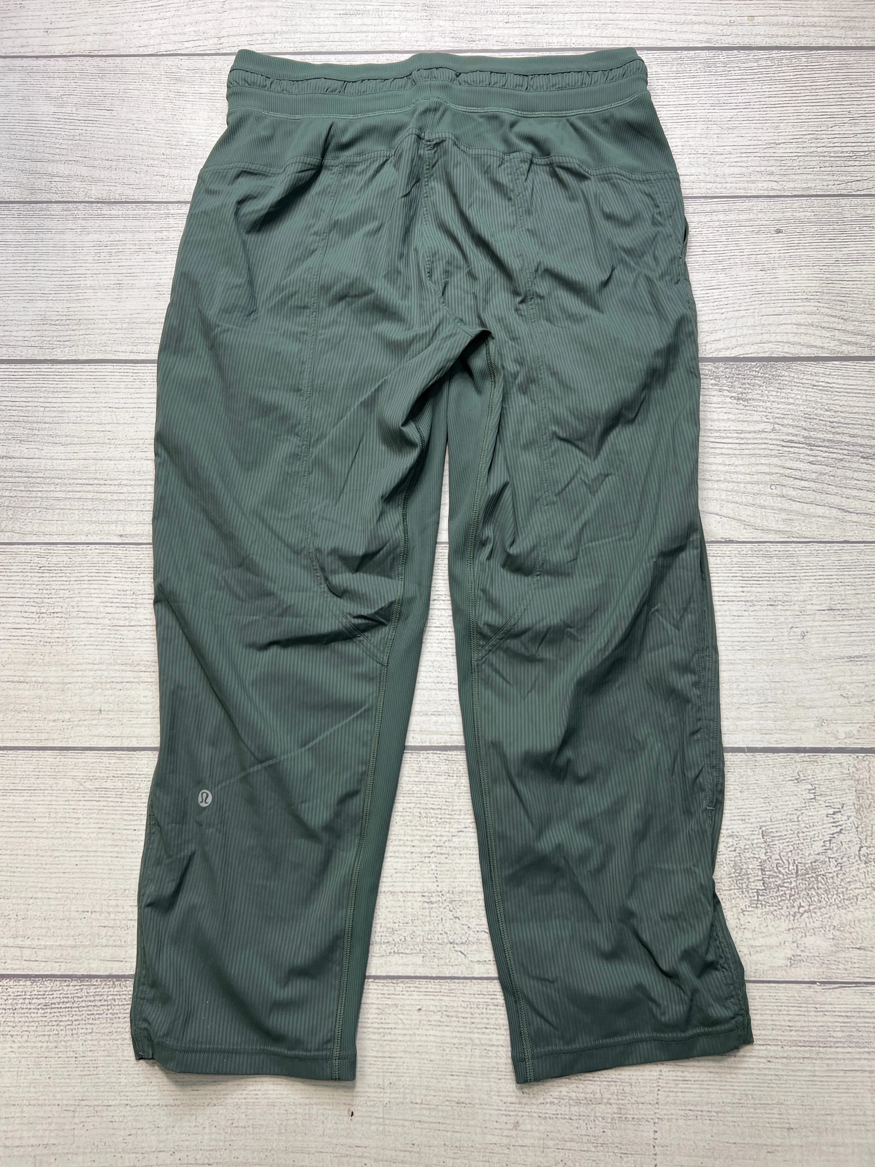 Athletic Pants By Lululemon In Green, Size: 8
