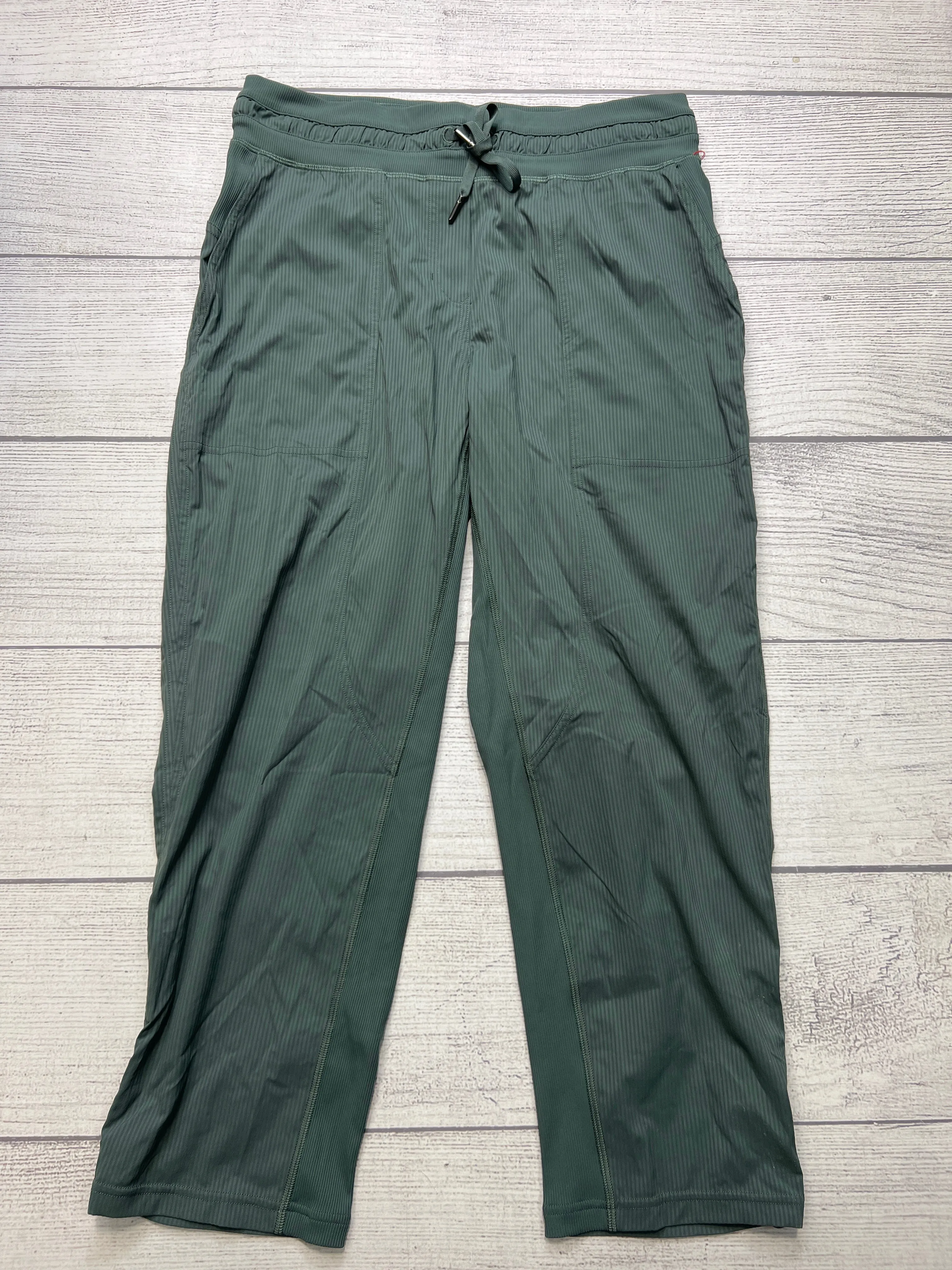 Athletic Pants By Lululemon In Green, Size: 8