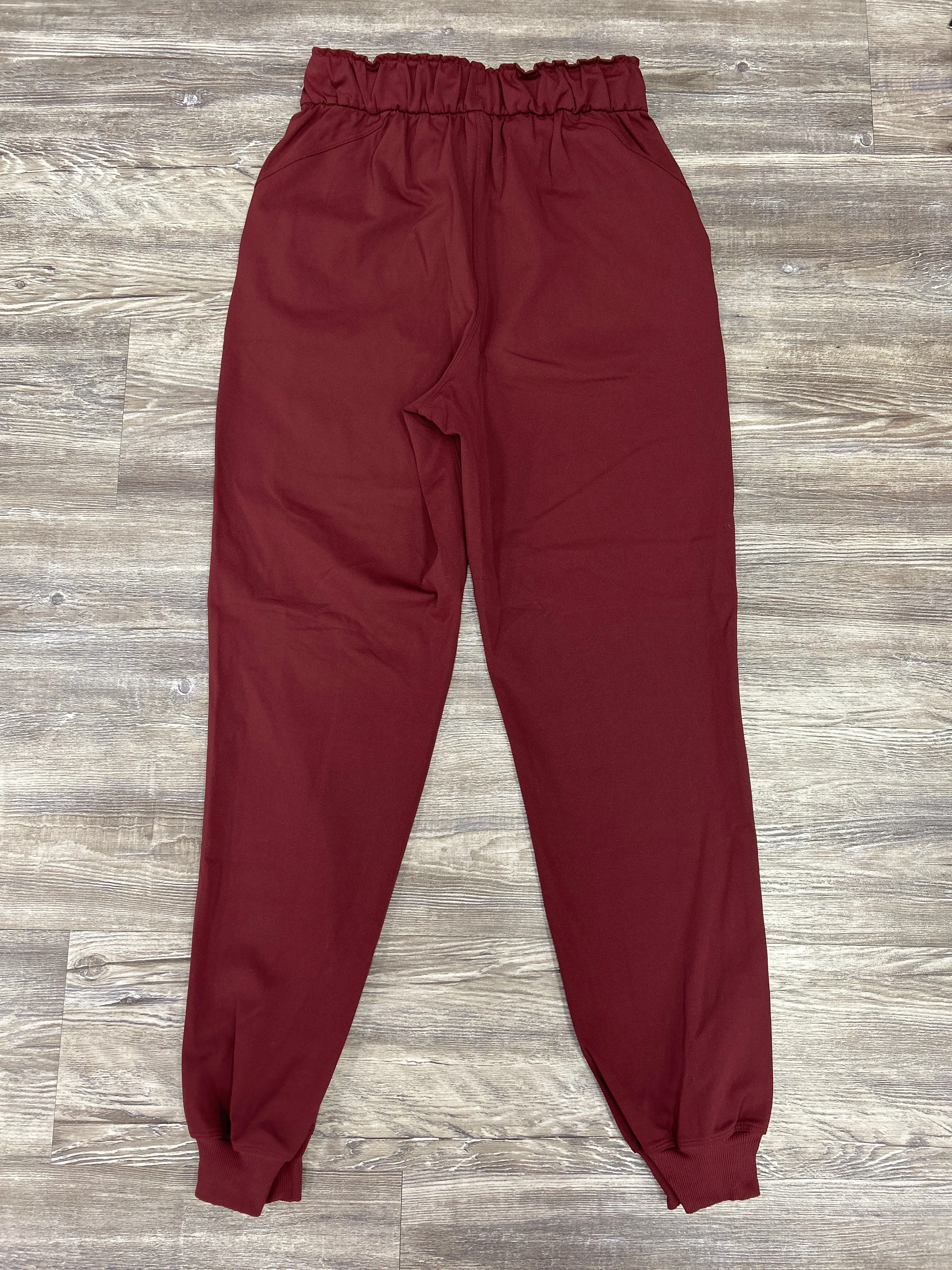Athletic Pants By Lululemon In Red, Size: 4