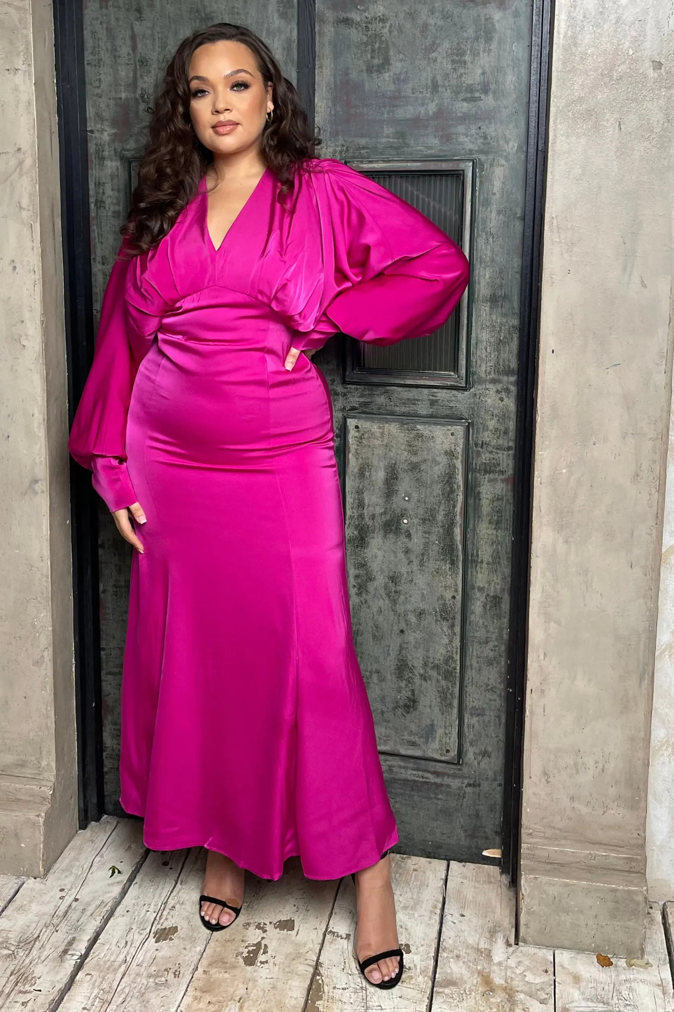 Aurora Dress Magenta