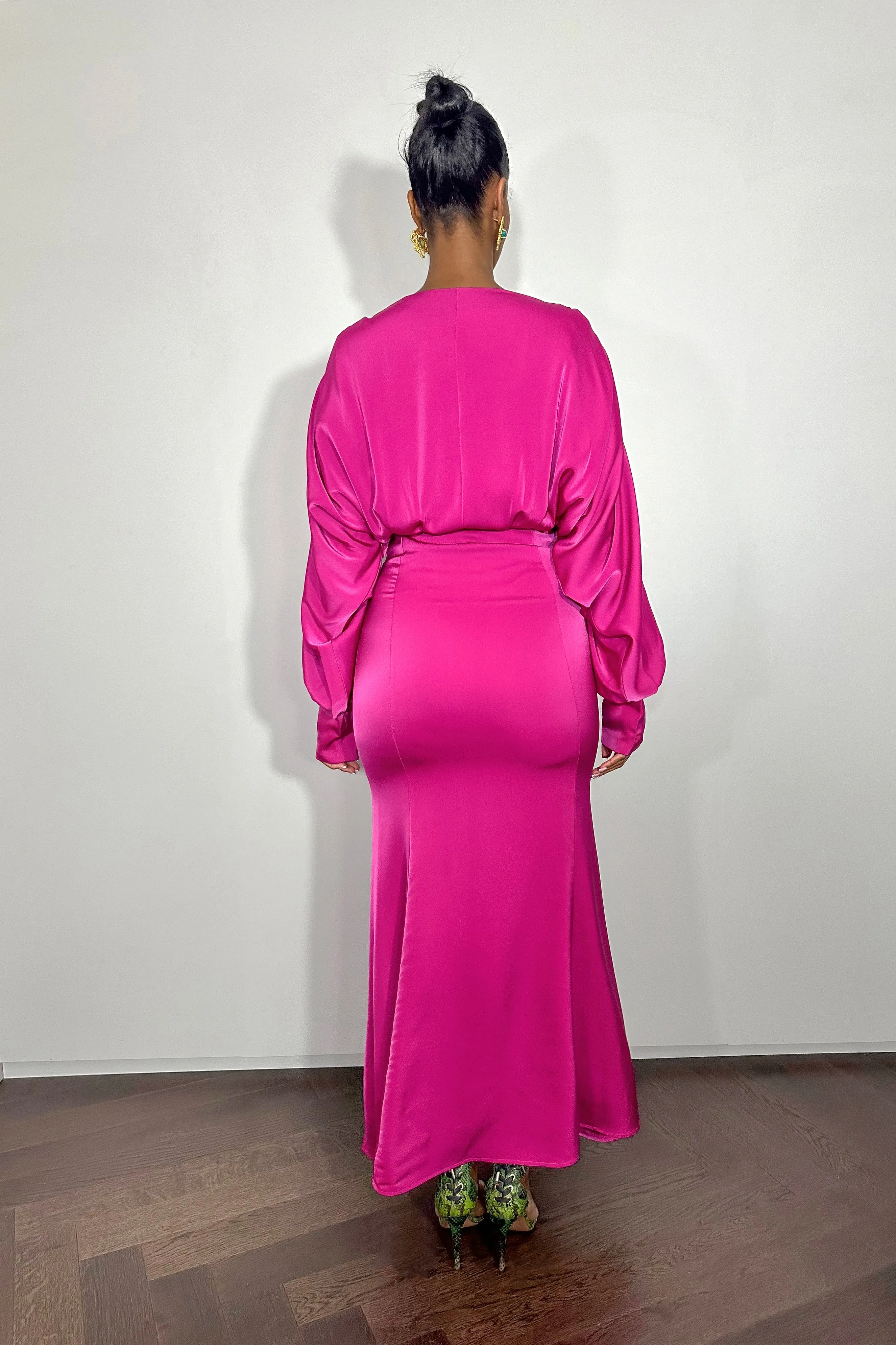 Aurora Dress Magenta