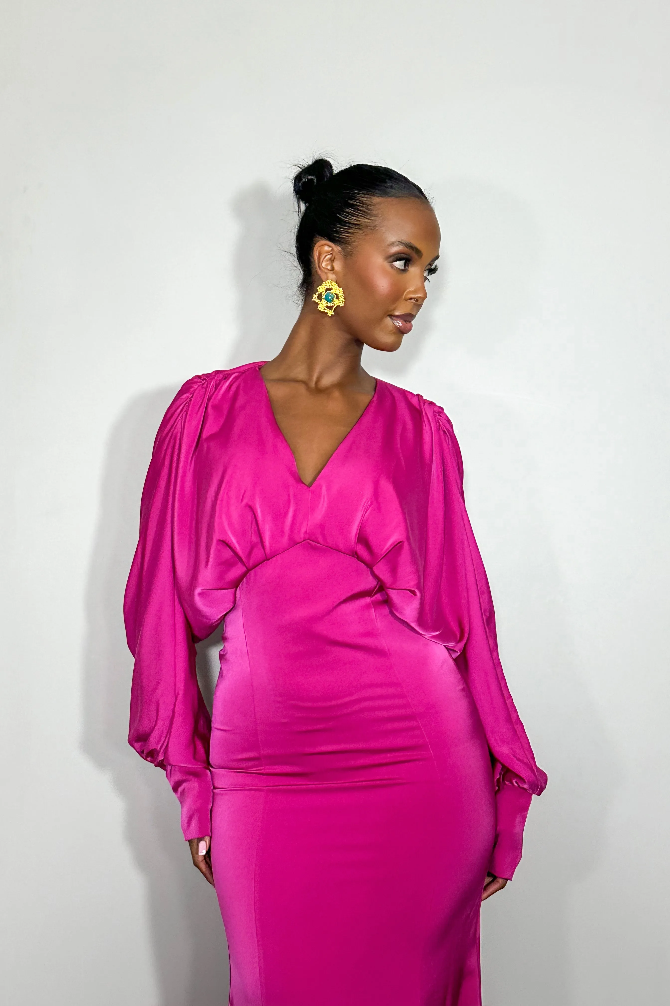 Aurora Dress Magenta