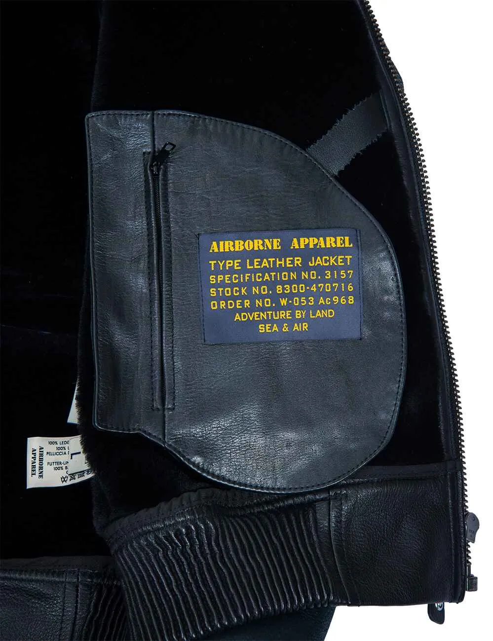B-15 Fast Eagle Sheepskin Flight Jacket Art. 206