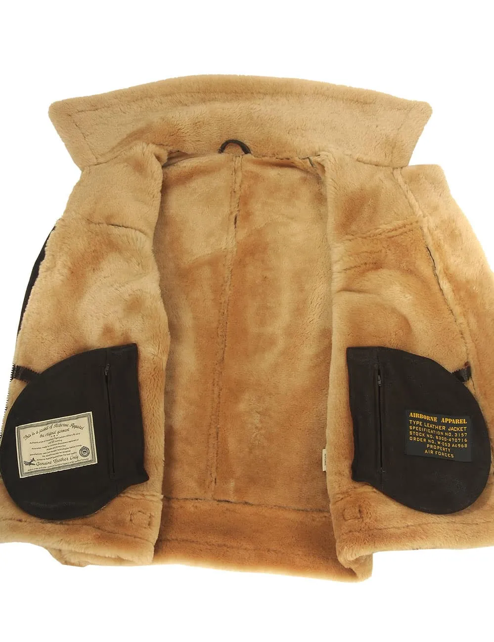 B-3 Sheepskin Bomber Jacket Art. 201