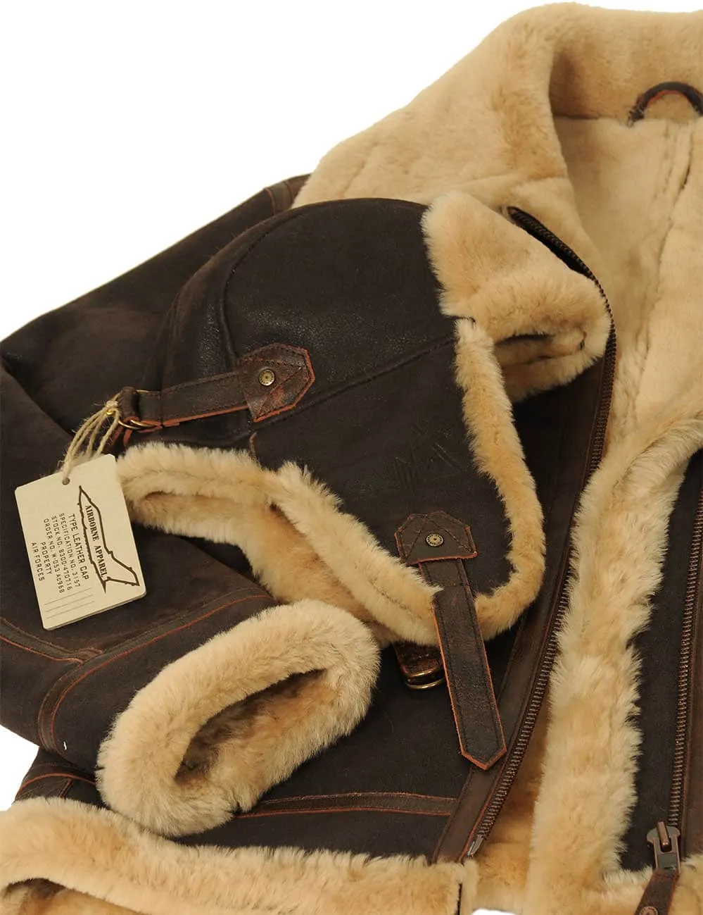 B-3 Sheepskin Bomber Jacket Art. 201
