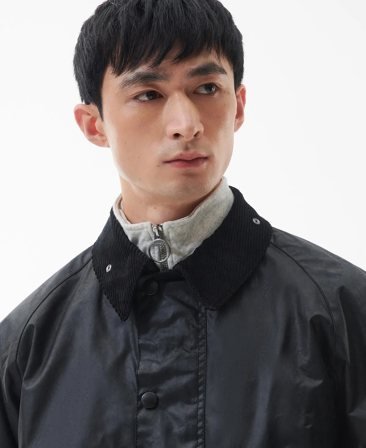 BARBOUR OS TRANSPORT JACKET - BLACK