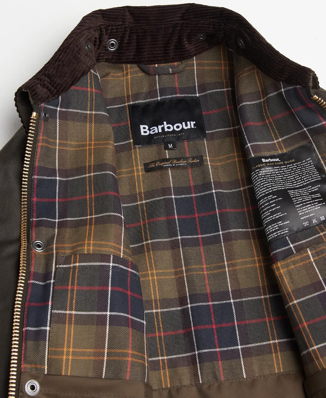Barbour Spey Wax Jacket - Sage