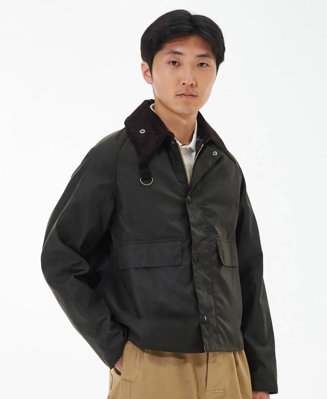 Barbour Spey Wax Jacket - Sage