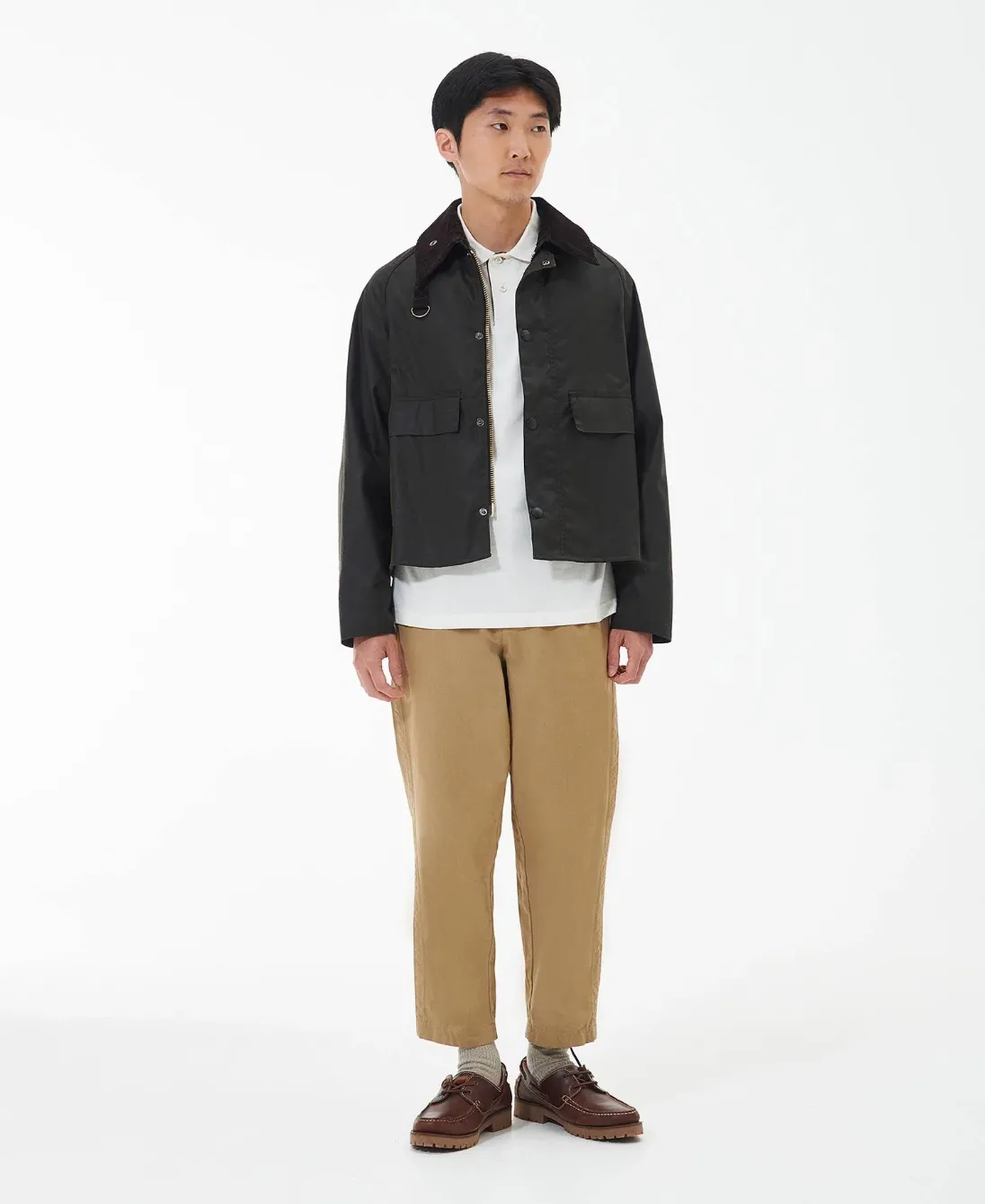 Barbour Spey Wax Jacket - Sage