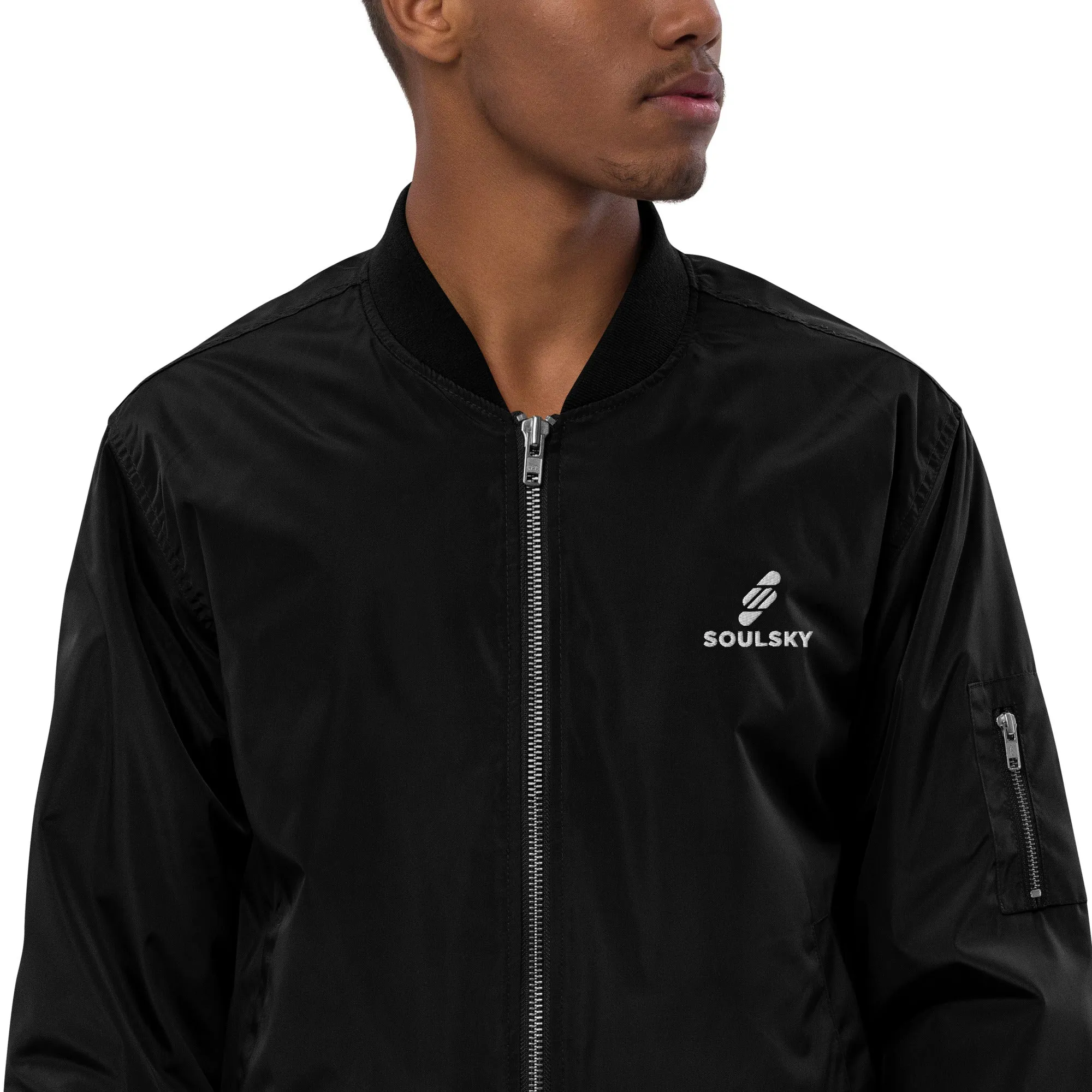 BE BRAVE Premium Bomber Jacket