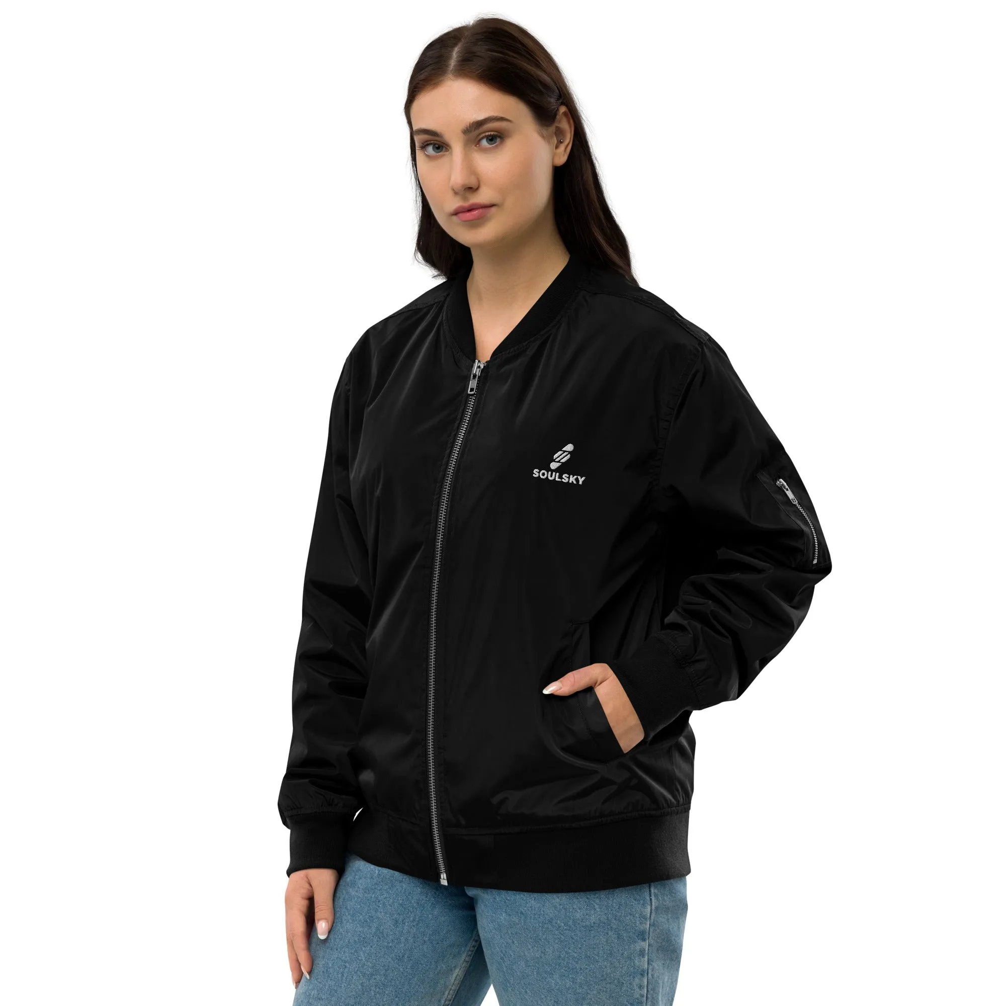 BE BRAVE Premium Bomber Jacket