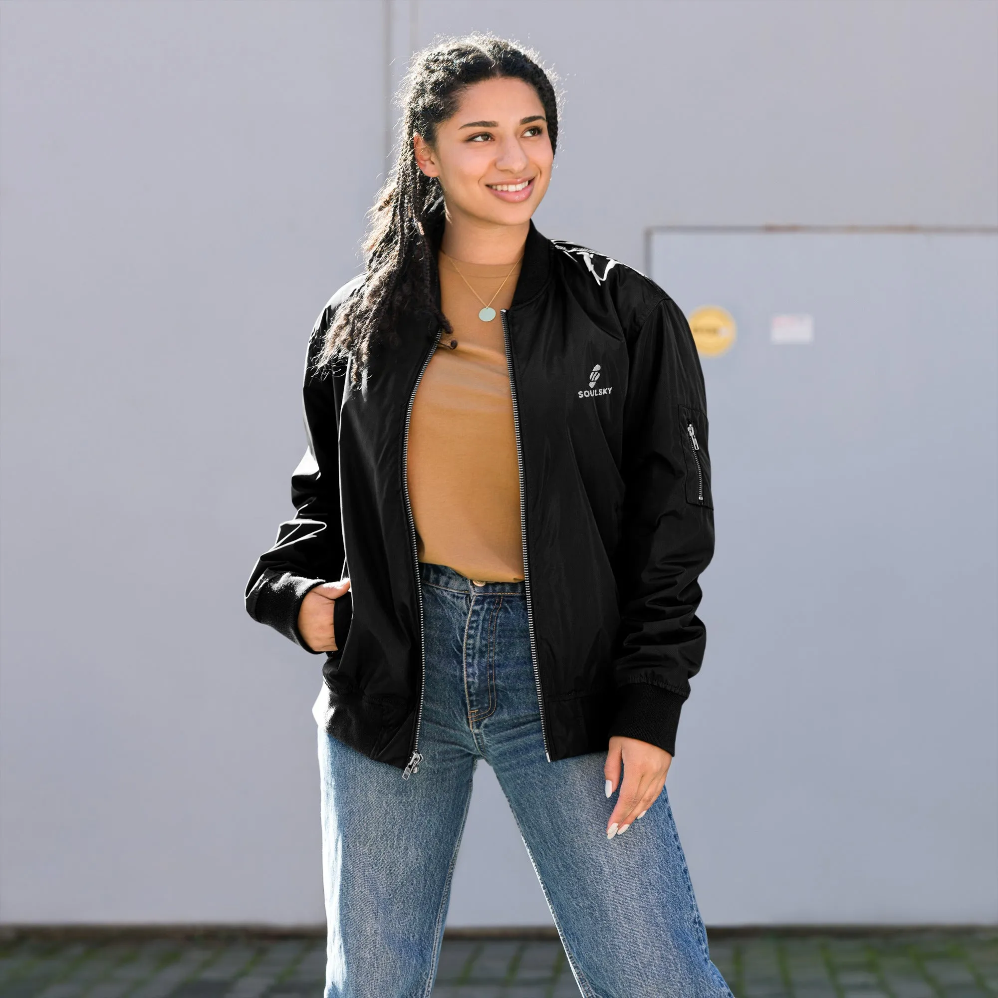 BE BRAVE Premium Bomber Jacket