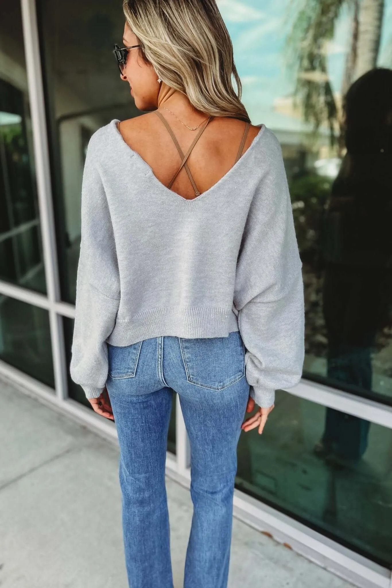 Be the Reason Reversible Crop Sweater 7 COLORS!