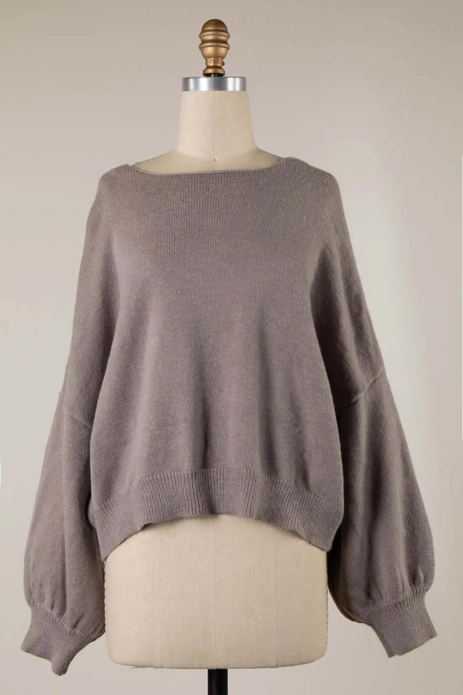 Be the Reason Reversible Crop Sweater 7 COLORS!