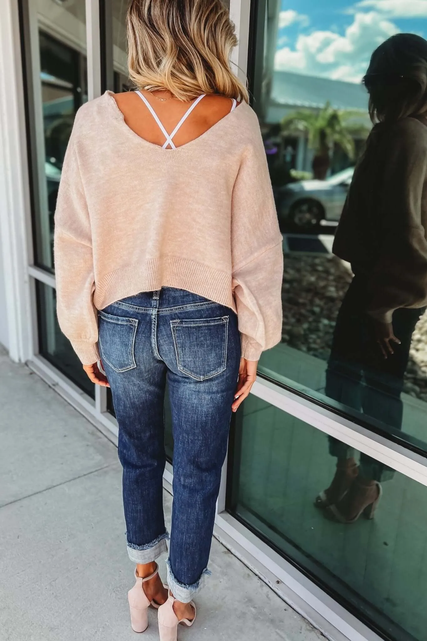 Be the Reason Reversible Crop Sweater 7 COLORS!