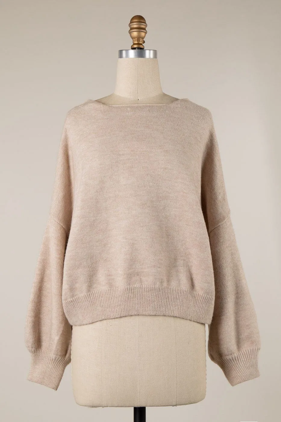 Be the Reason Reversible Crop Sweater 7 COLORS!