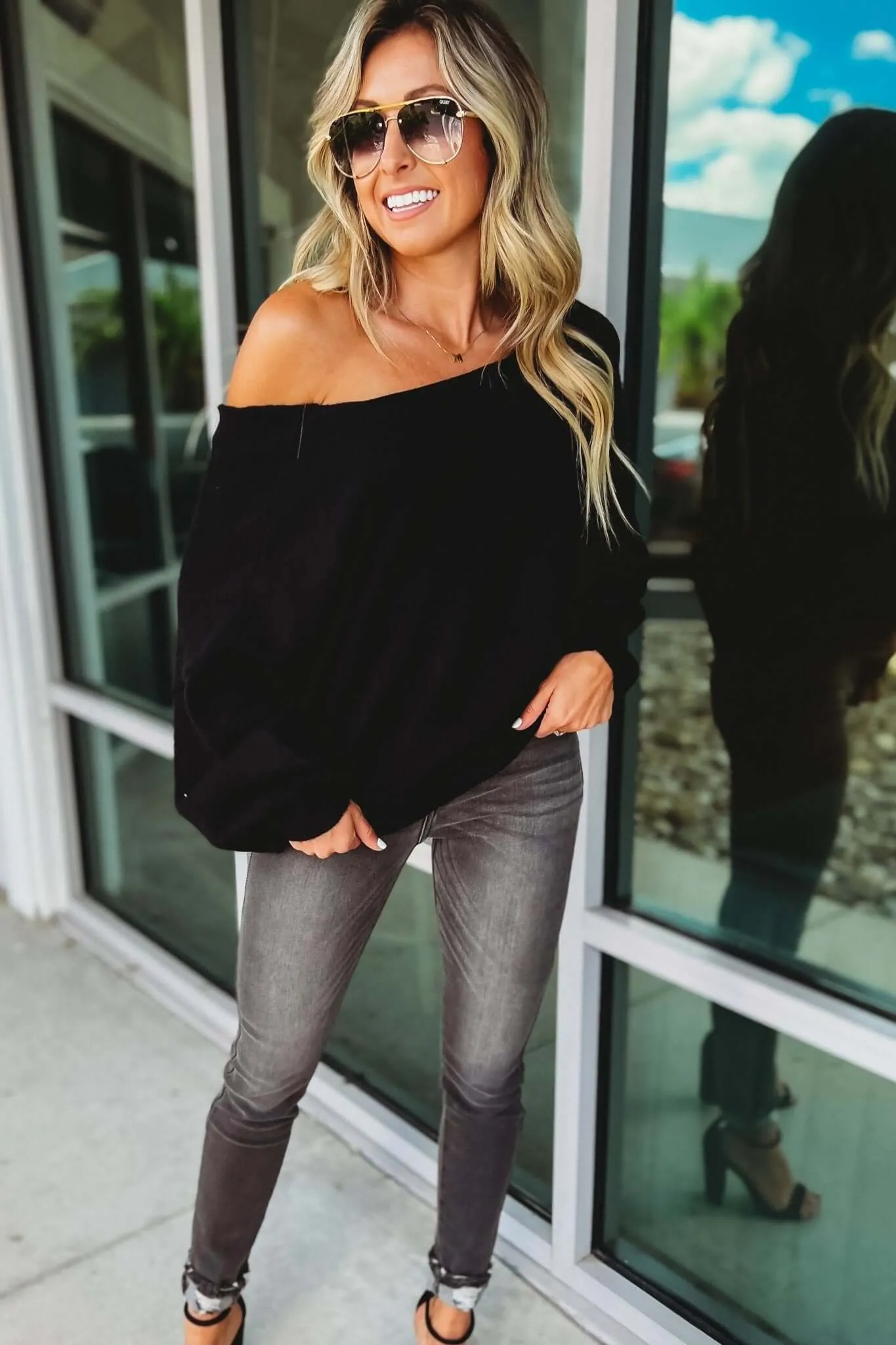 Be the Reason Reversible Crop Sweater 7 COLORS!