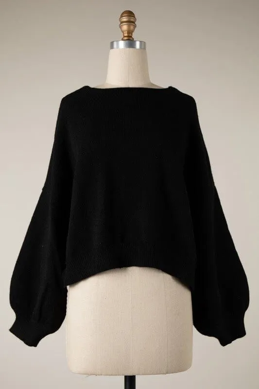 Be the Reason Reversible Crop Sweater 7 COLORS!