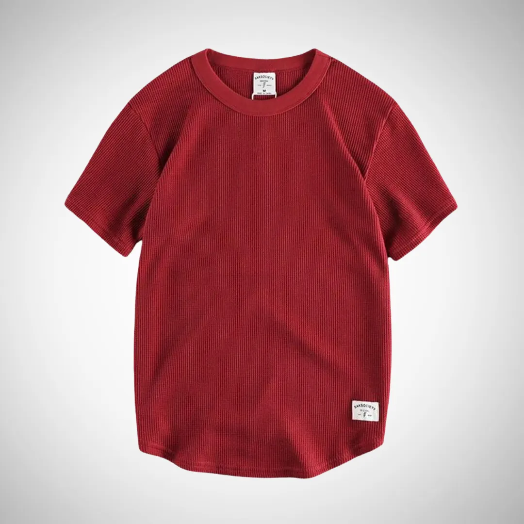 Benito Cotton Waffle Shirt