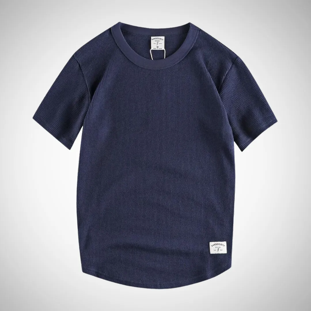 Benito Cotton Waffle Shirt