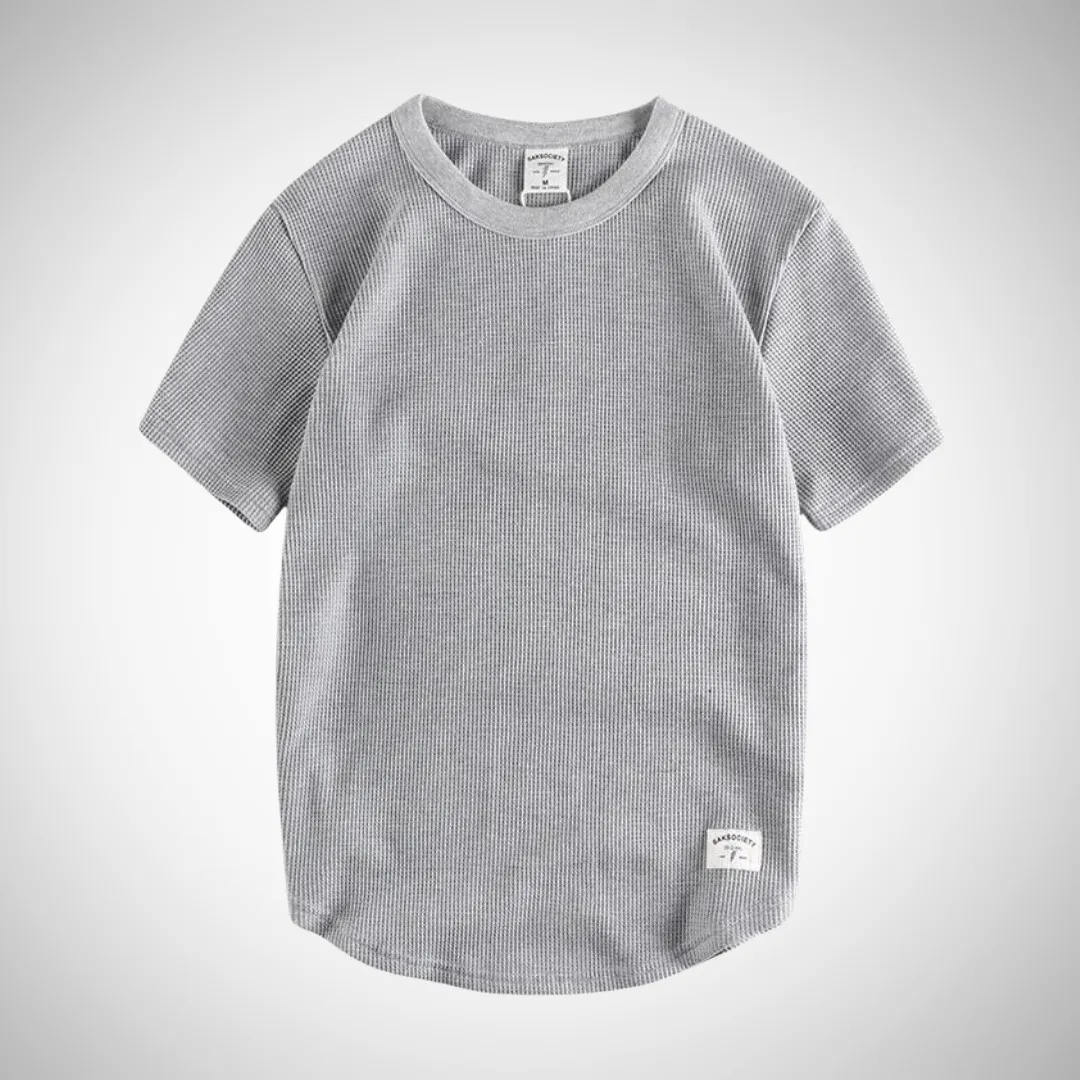 Benito Cotton Waffle Shirt