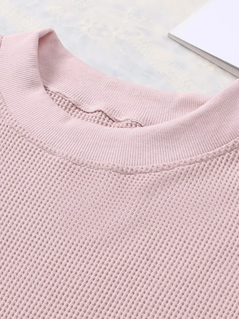 Berlin Waffle Knit Top