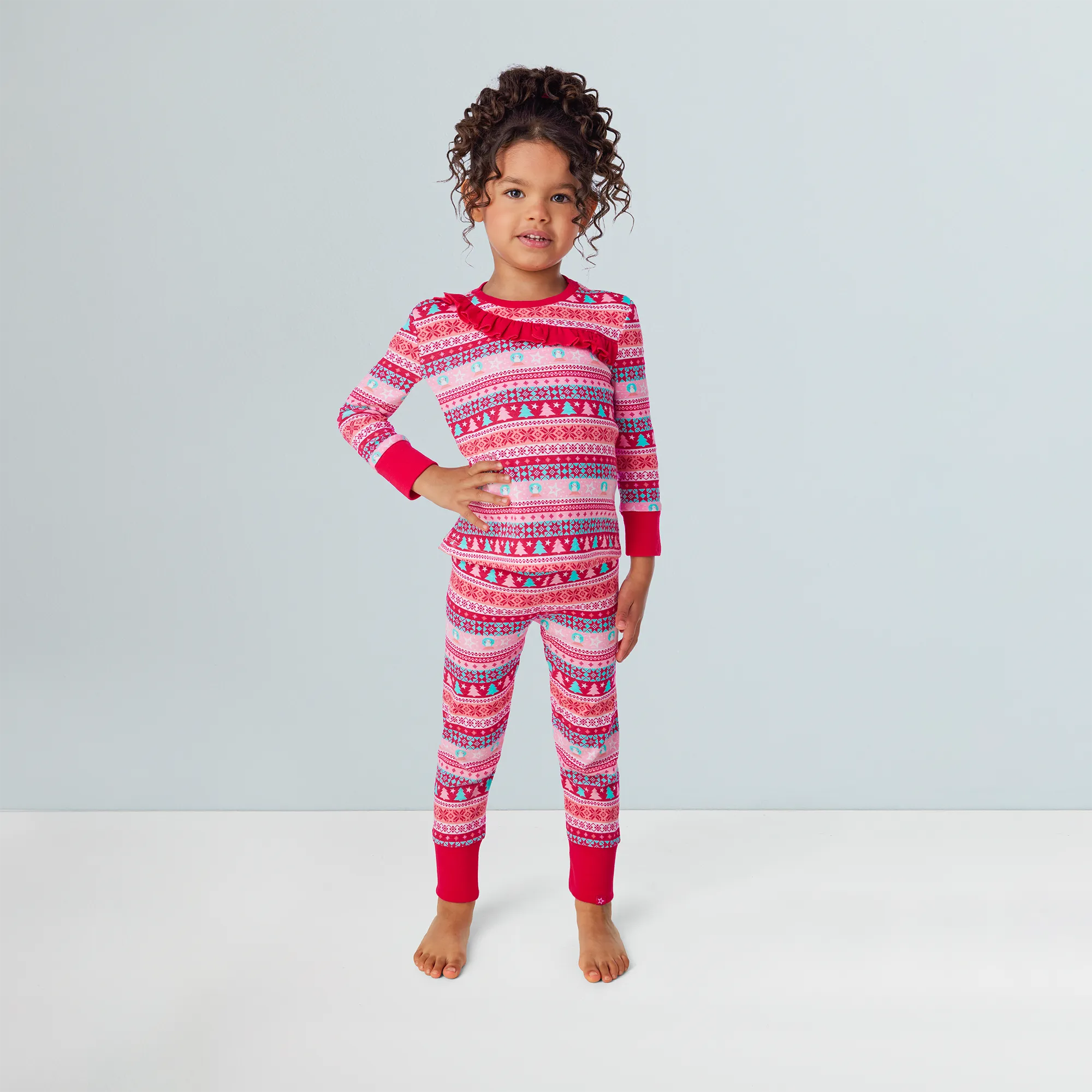 Berry Merry PJs for Little Girls & Bitty Baby® Dolls