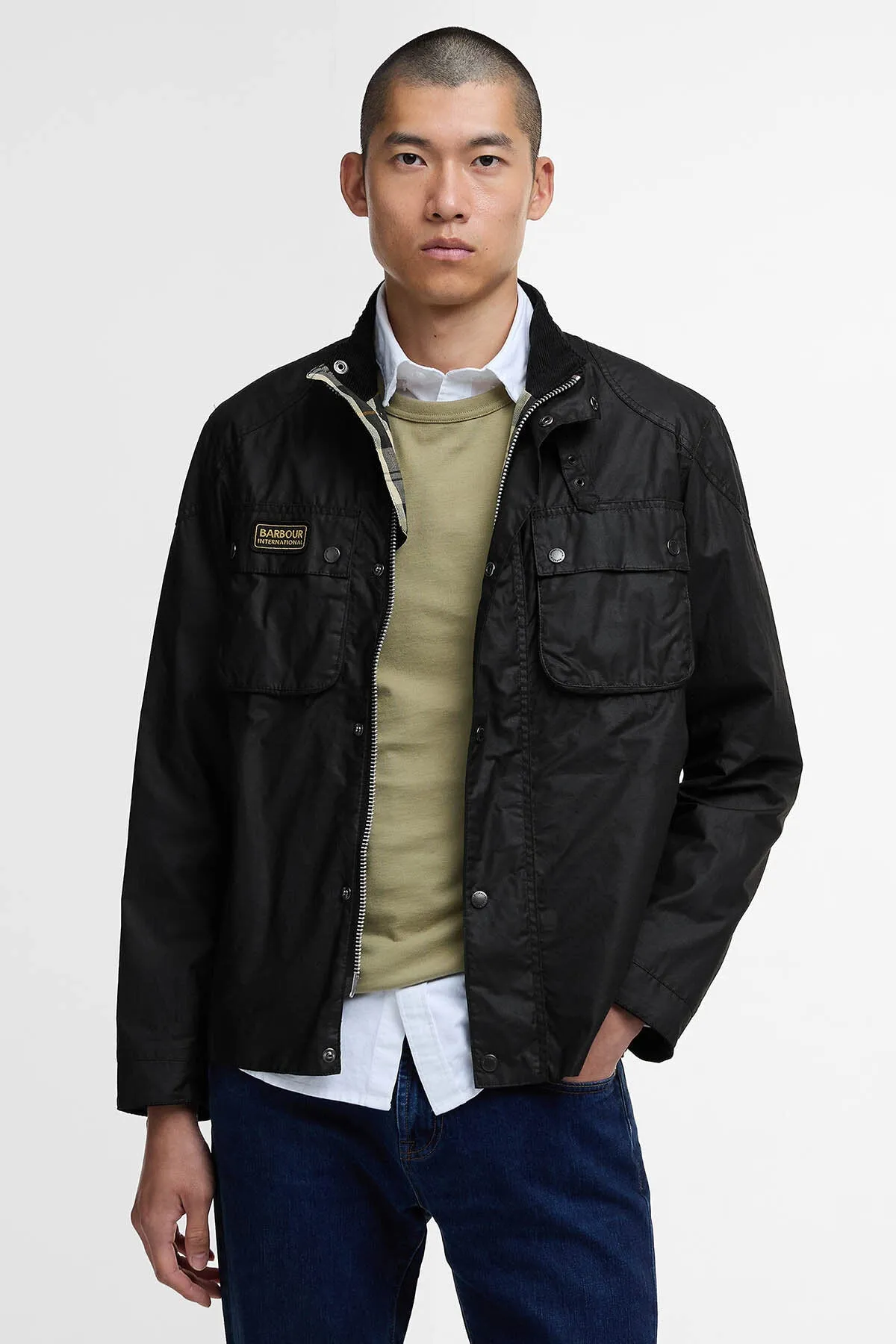 B.Intl Merton Waxed Jacket