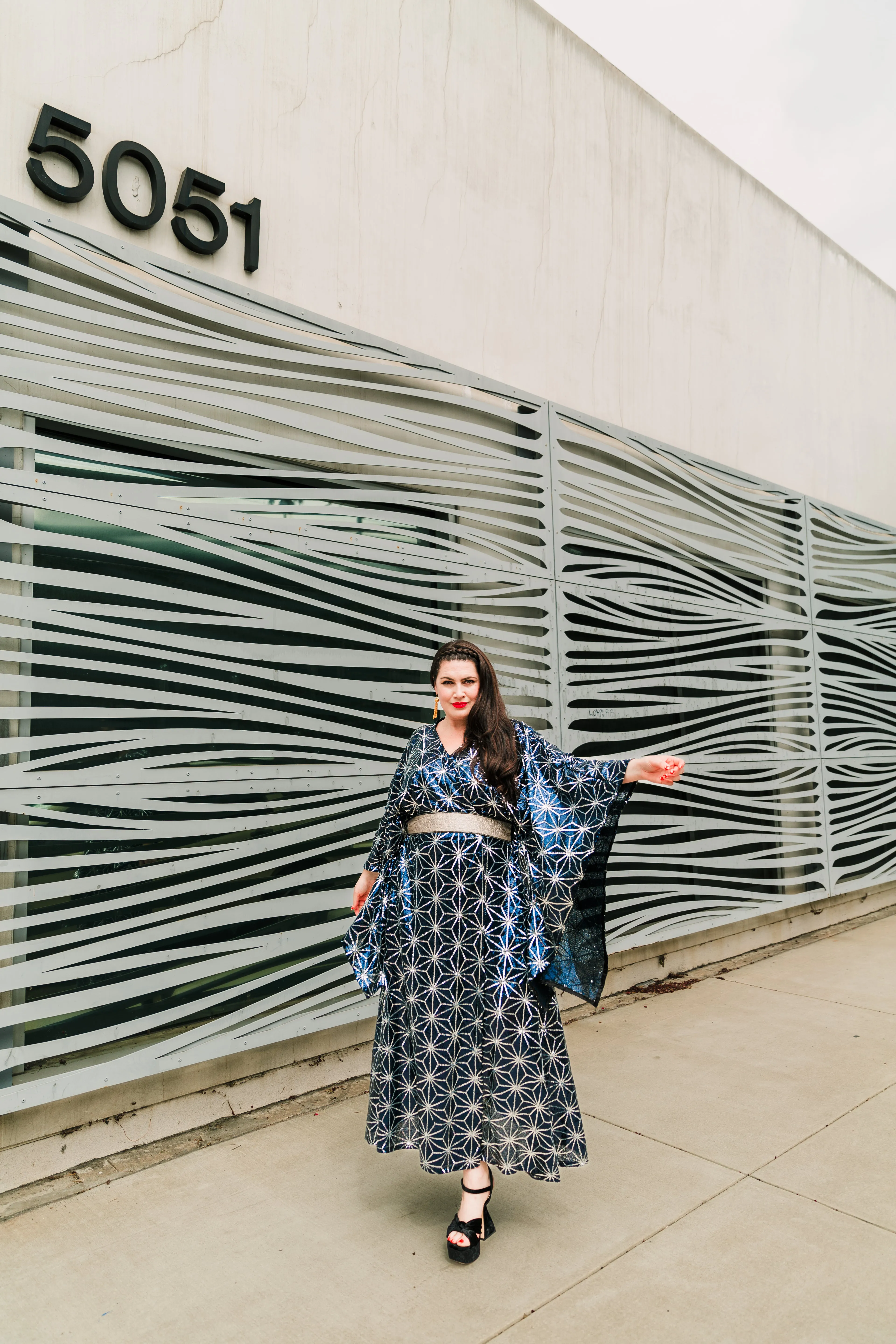 Bohémienne Kimono Robe "Celestial Beauty” (Runway Edition)