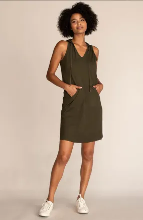 Bon Voyage Dress in Olive