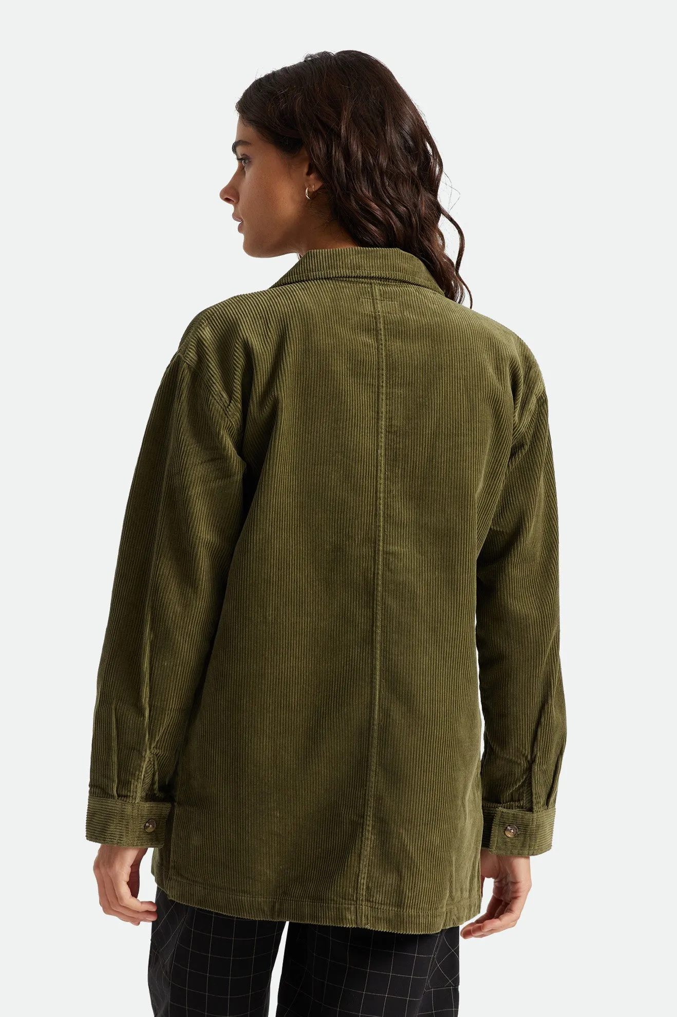 Bowery Tunic Overshirt - Military Olive