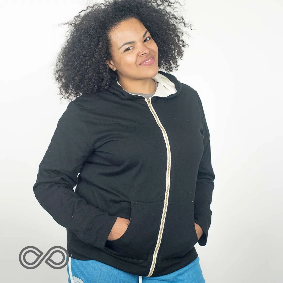 BRIGHTON BEACH Organic Cotton Jersey Hoodie (Unisex)