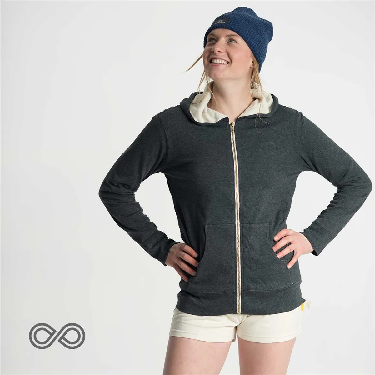 BRIGHTON BEACH Organic Cotton Jersey Hoodie (Unisex)