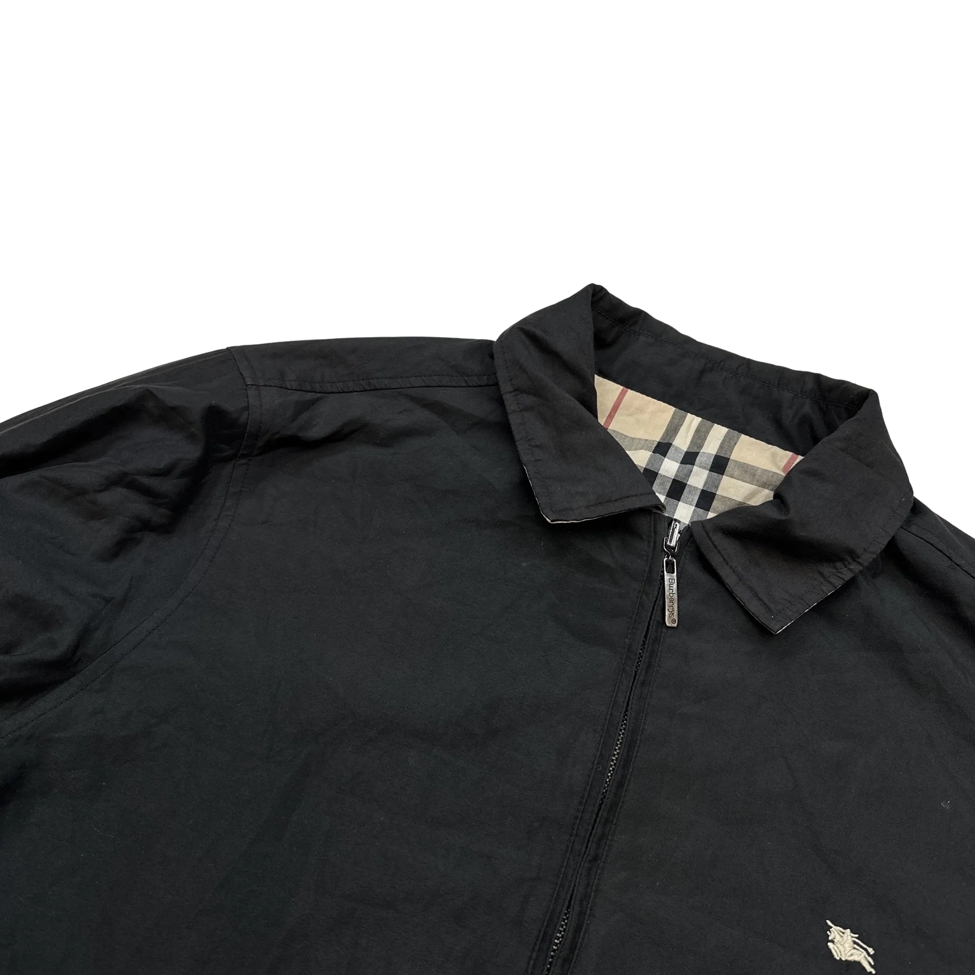 Burberry Nova Check Reversible Harrington Jacket - Large