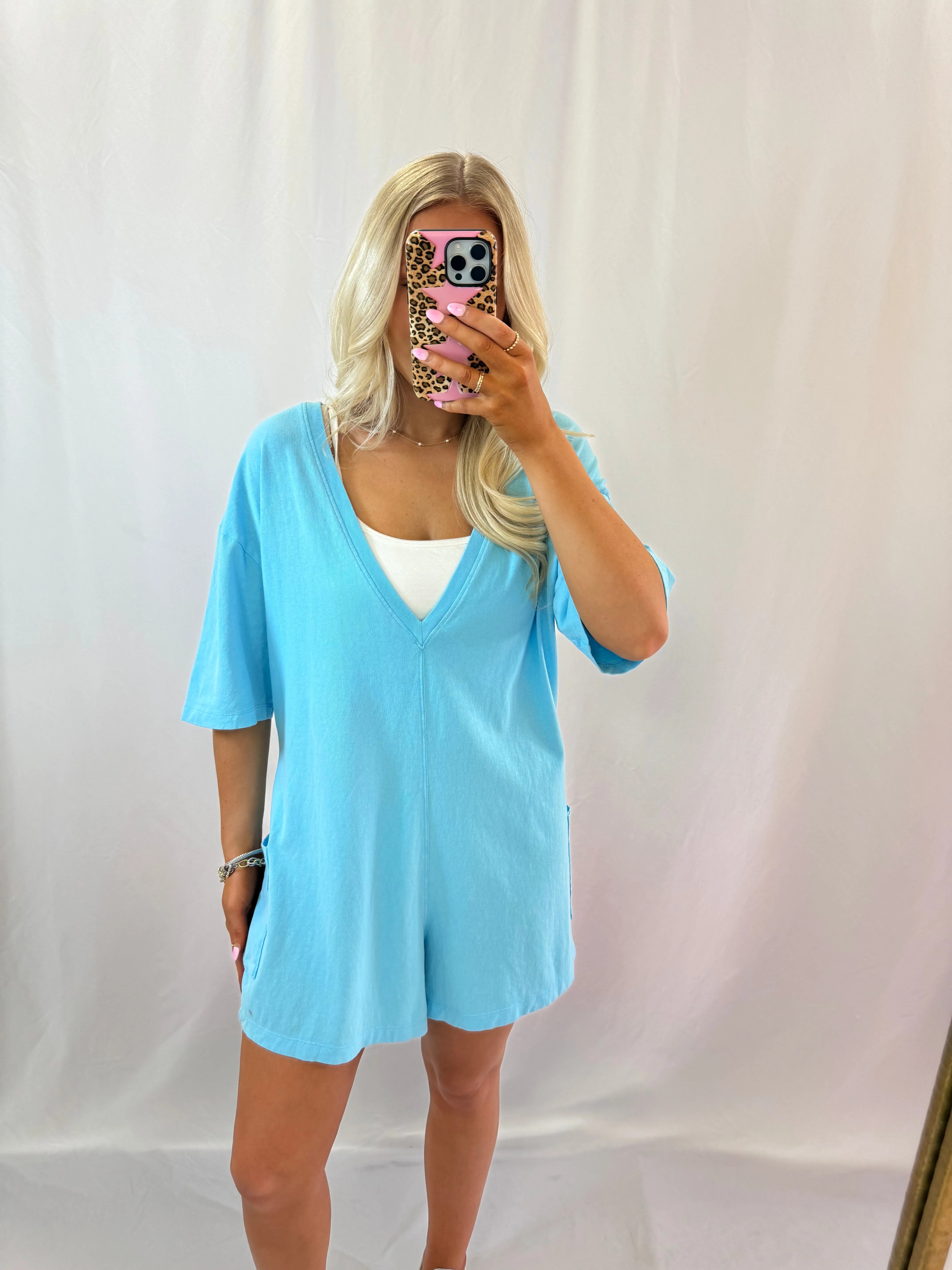 Burst Your Bubble Reversible T-Shirt Romper