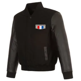 Camaro Reversible Wool and Leather Jacket