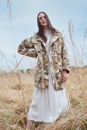 Camo Jacket in Sand