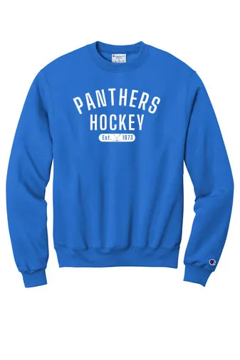 Champion Crewneck Sweatshirt- CAN-RIPANHOCKEY-S6000-LOGO3-ROYAL
