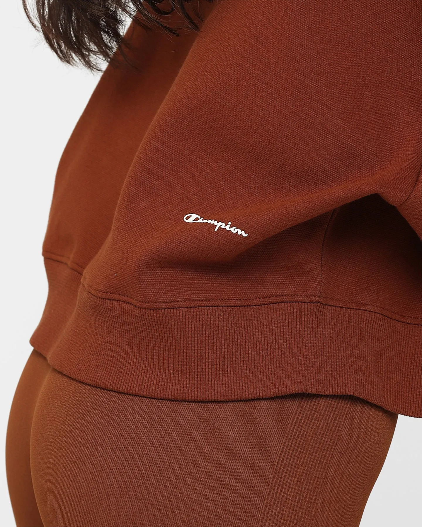 Champion Women's Rochester Base Hoodie Natural Woman
