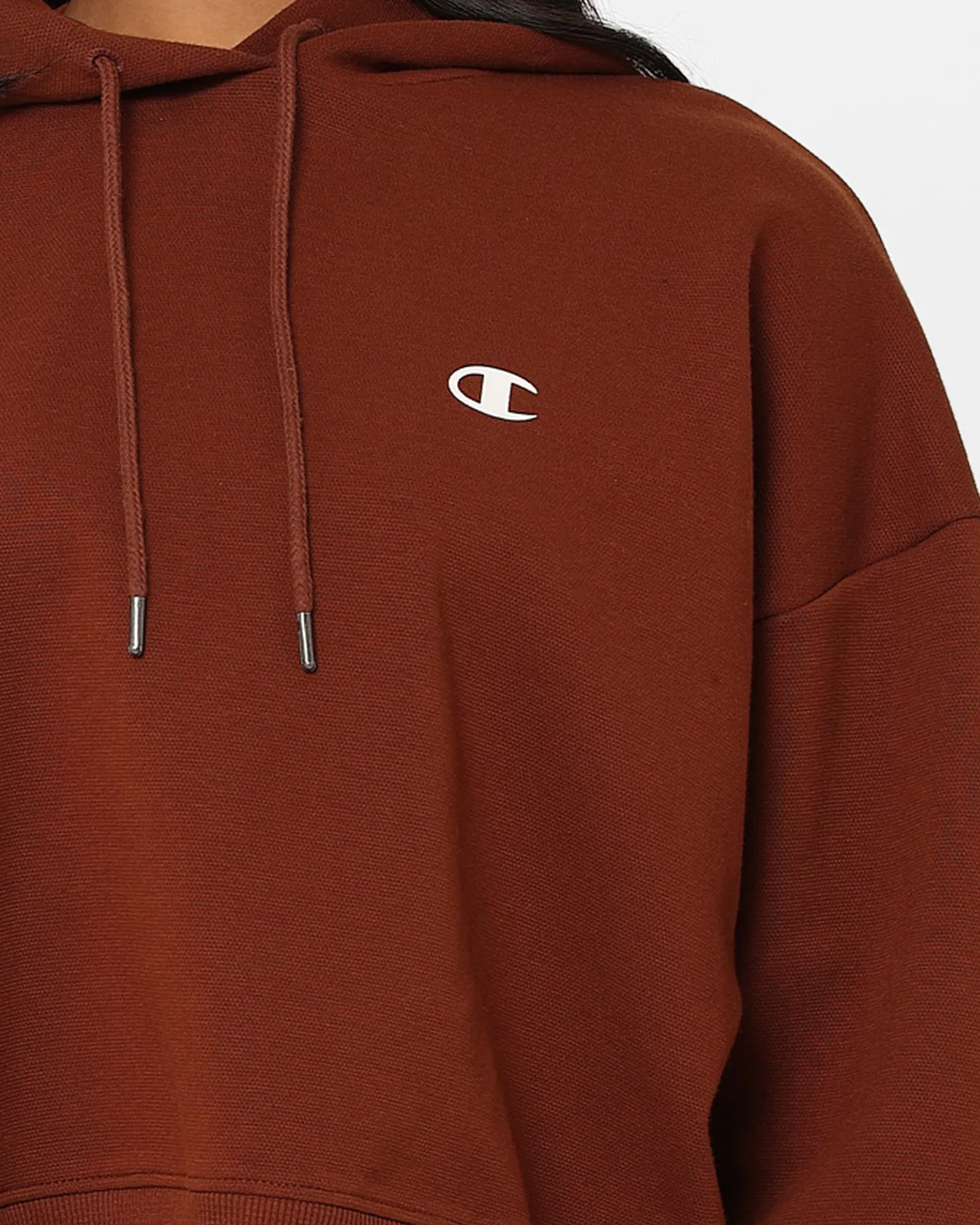 Champion Women's Rochester Base Hoodie Natural Woman