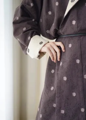  Reversible Terry Cloth Bathrobe