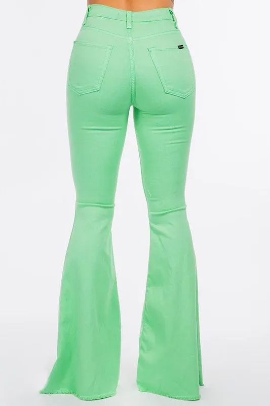 ClassicBell Bottom Denim Stretch Jean